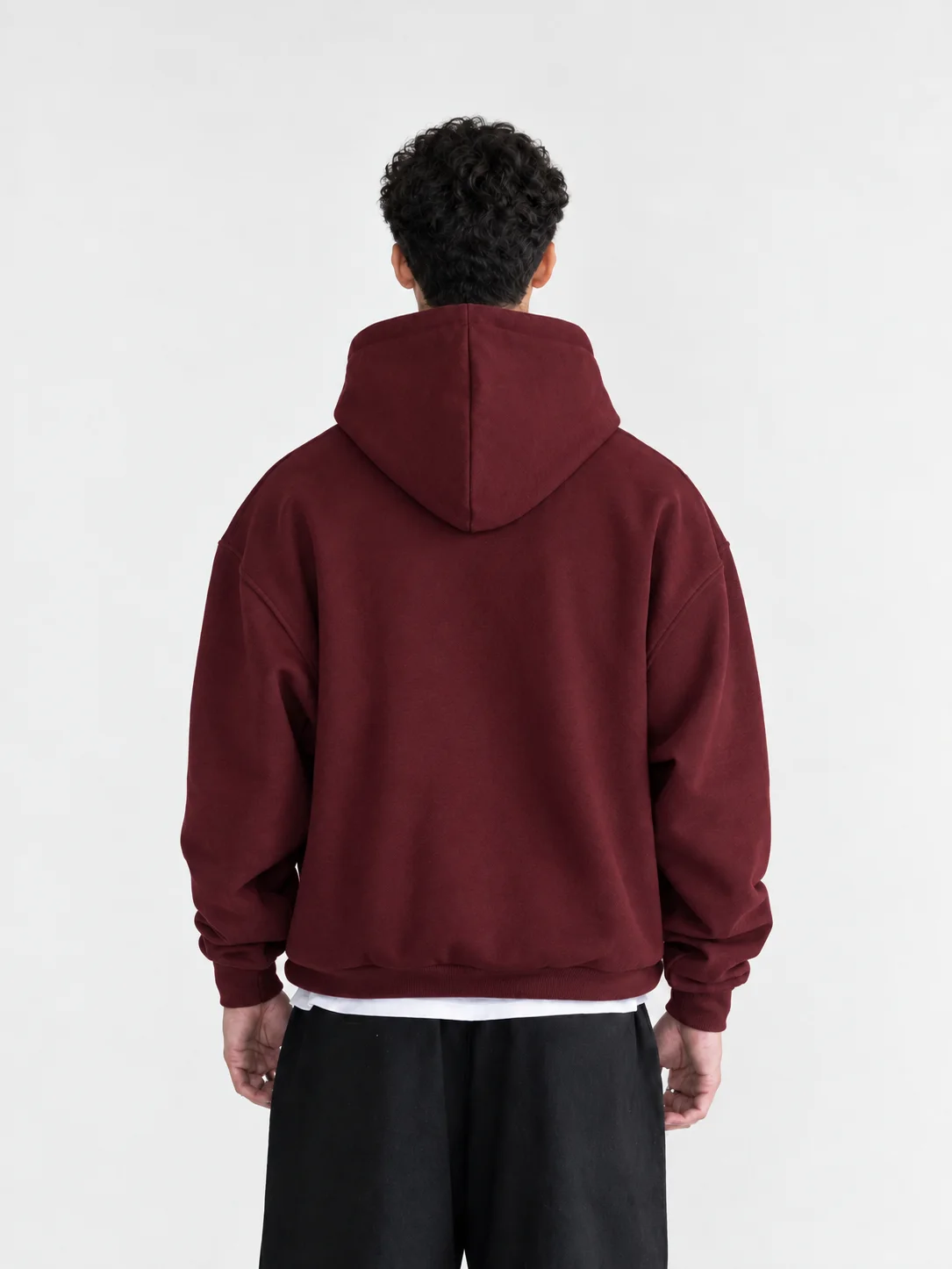 BURGUNDY  CORE HOODIE