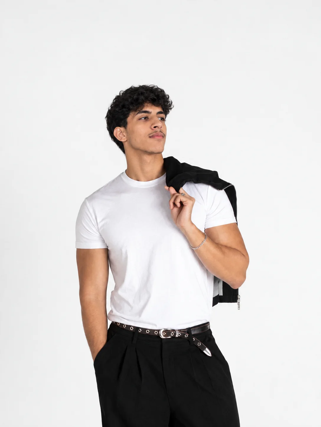 Fitted T-Shirt  – White