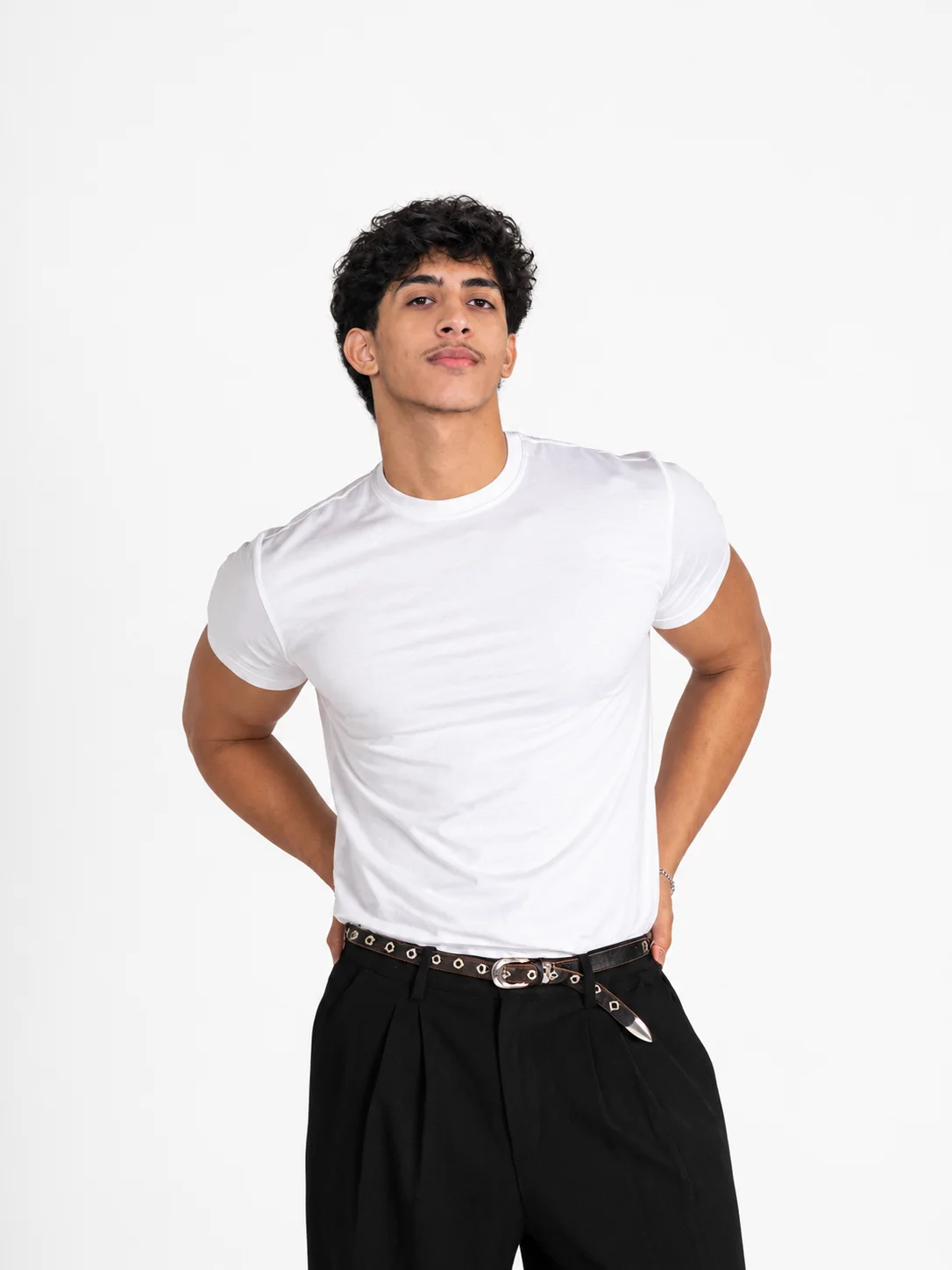 Fitted T-Shirt  – White