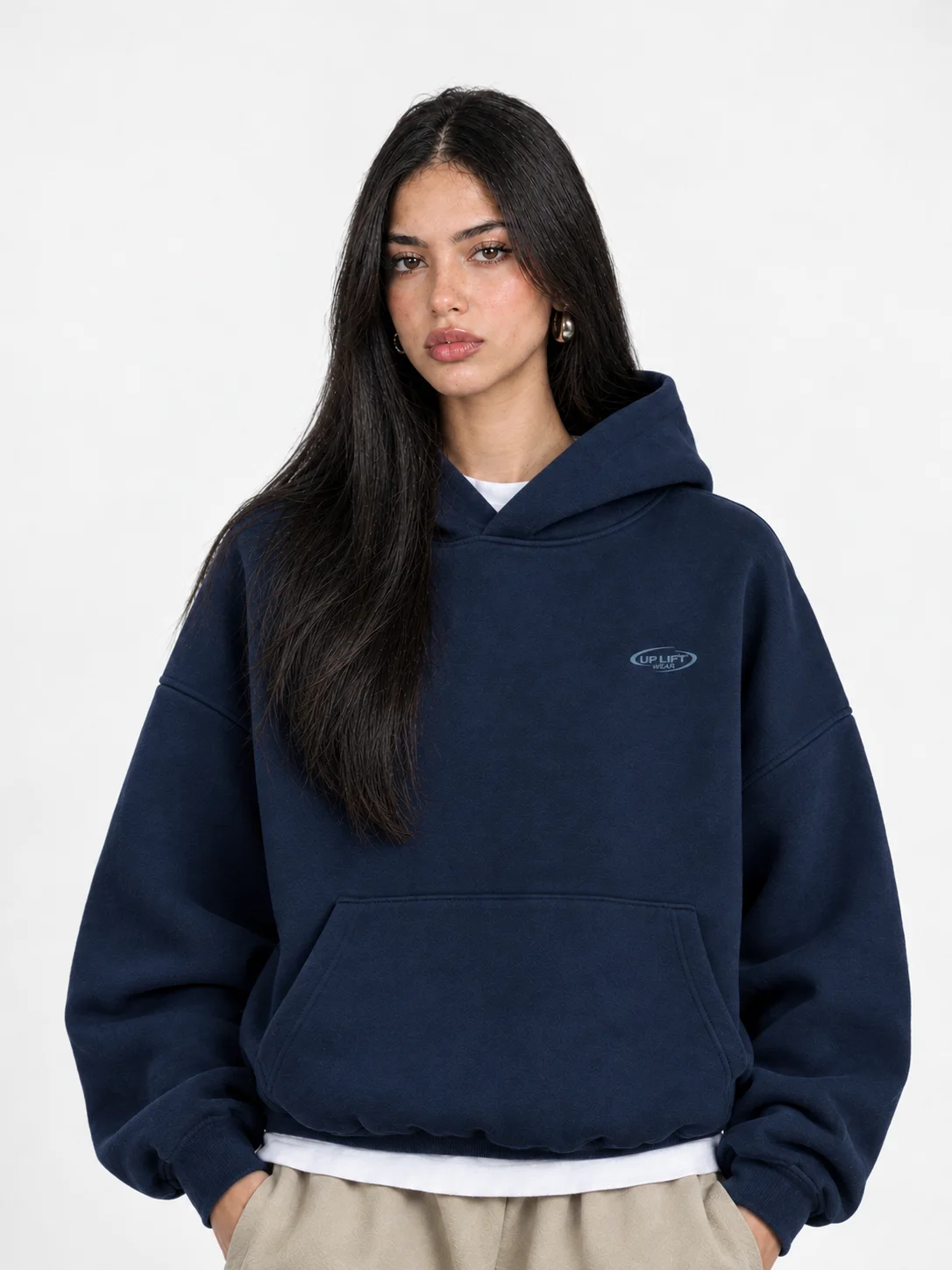 DARK NAVY CORE HOODIE