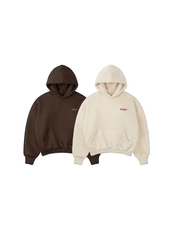 Essentials Hoodie 2-Pack - Dark Brown / Creamy