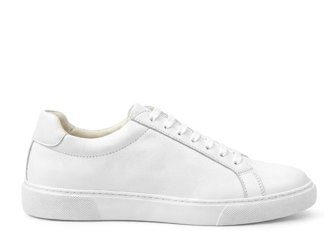 Sneaker Urbaine TS02 - Cuir Blanc