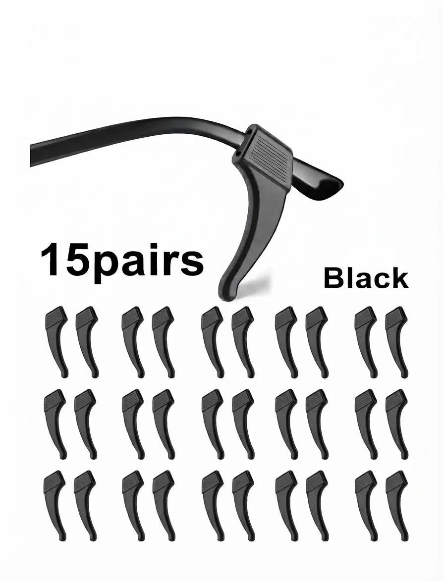 Anti-Slip Silicone Eyeglass Ear Grips (20Pcs/30Pcs)