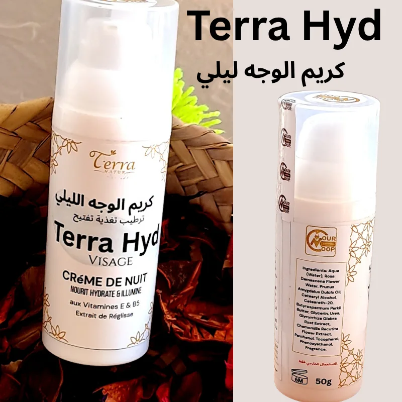 Terra Hyd créme de nuit Hydrate & Nourit