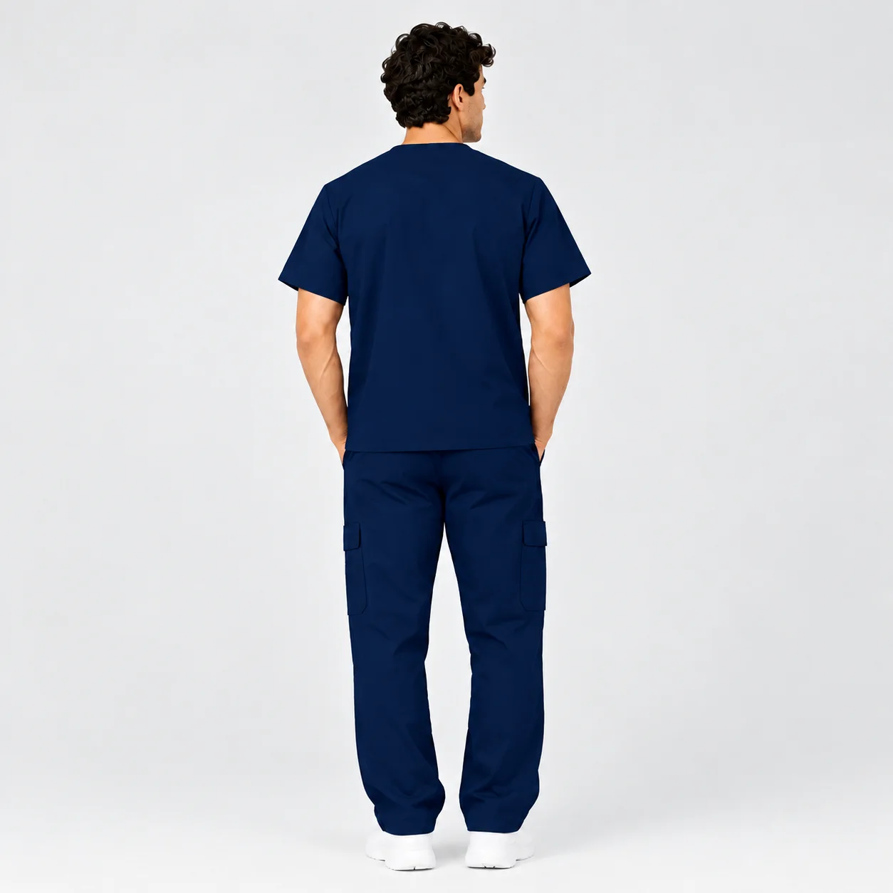 Tenue de Bloc Médicale Homme – Bleu Marine | Med Ora