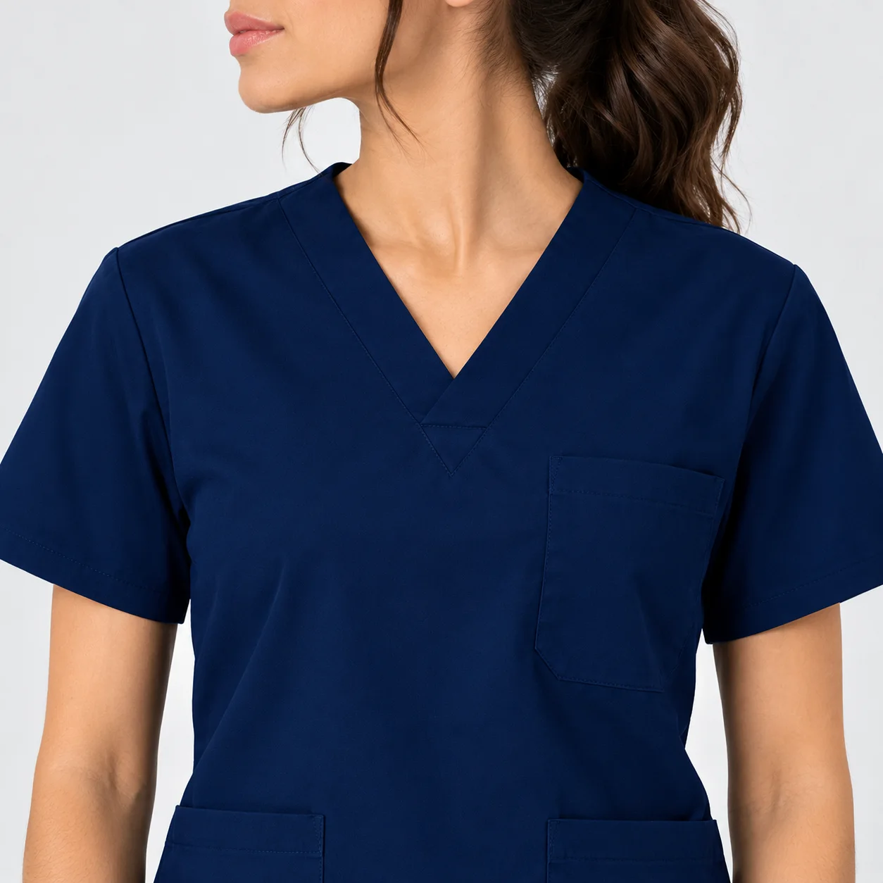 Tenue de Bloc Médicale Femme – Bleu Marine | Med Ora