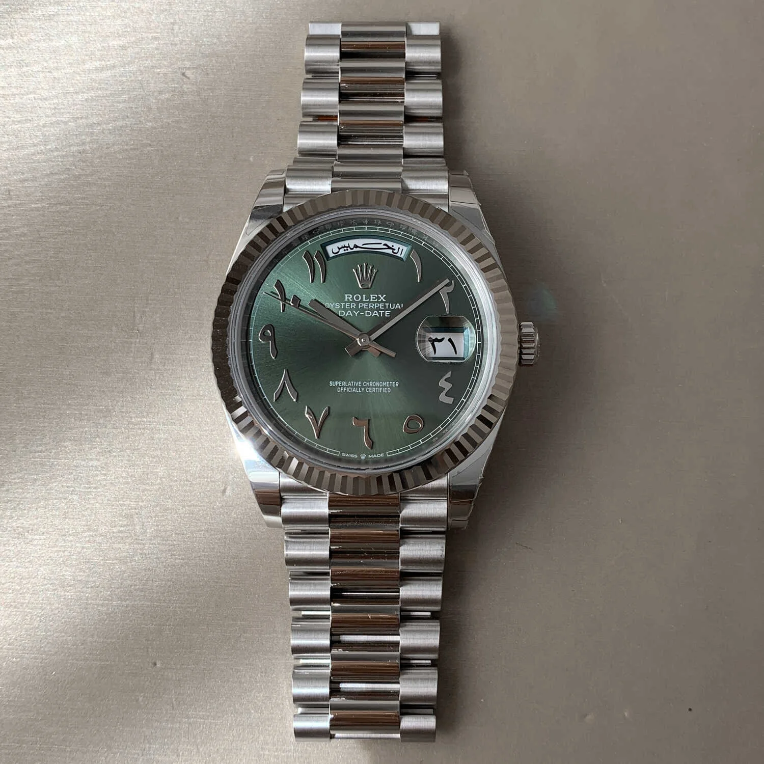 Rolex Day-Date ARABIC NUMBER