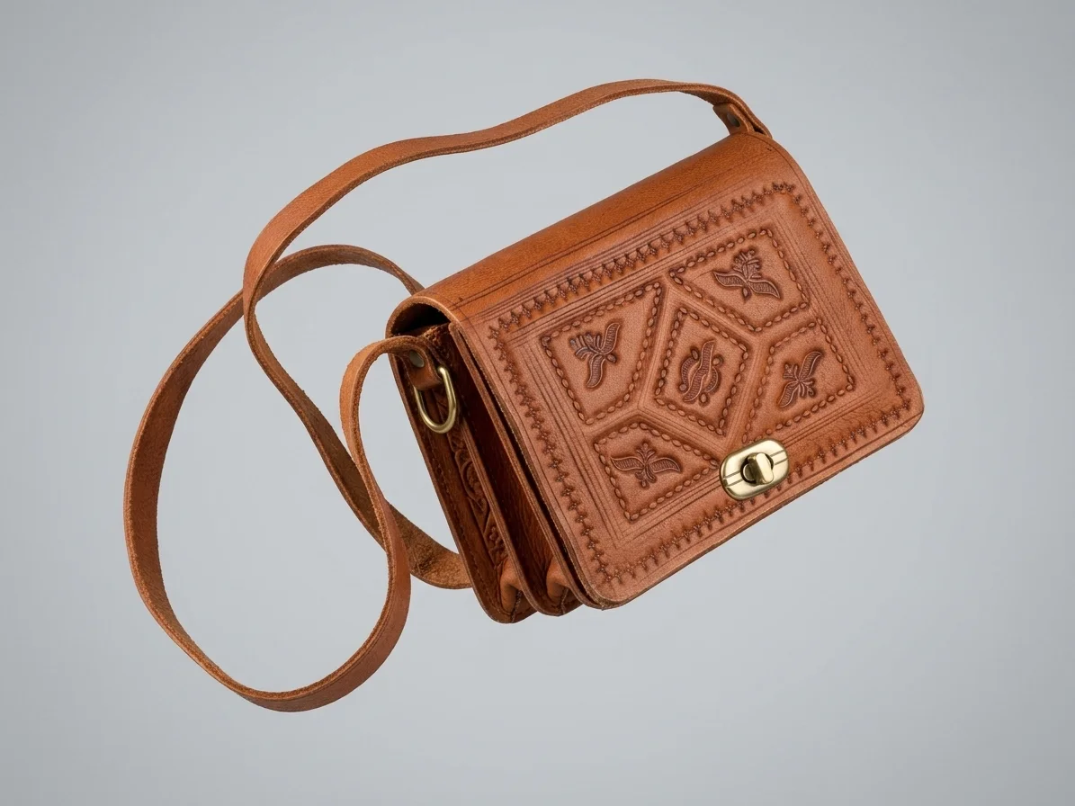 Sac Bandoulière Cuir Artisanal – L'Élégance Authentique