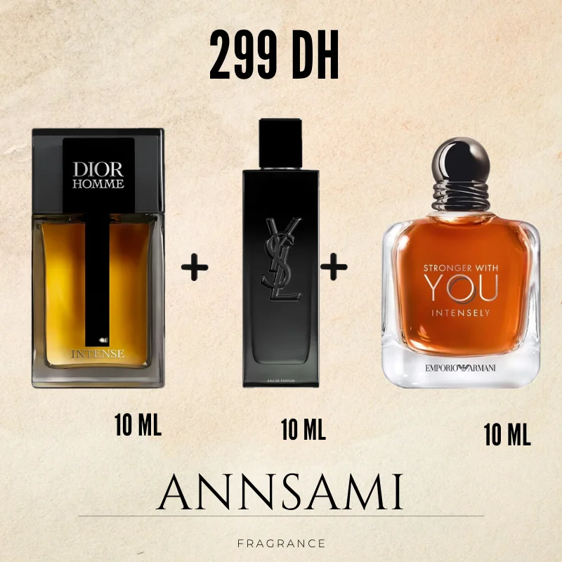 MYSLF + SWY INTENSLY + DIOR HOMME INTENSE