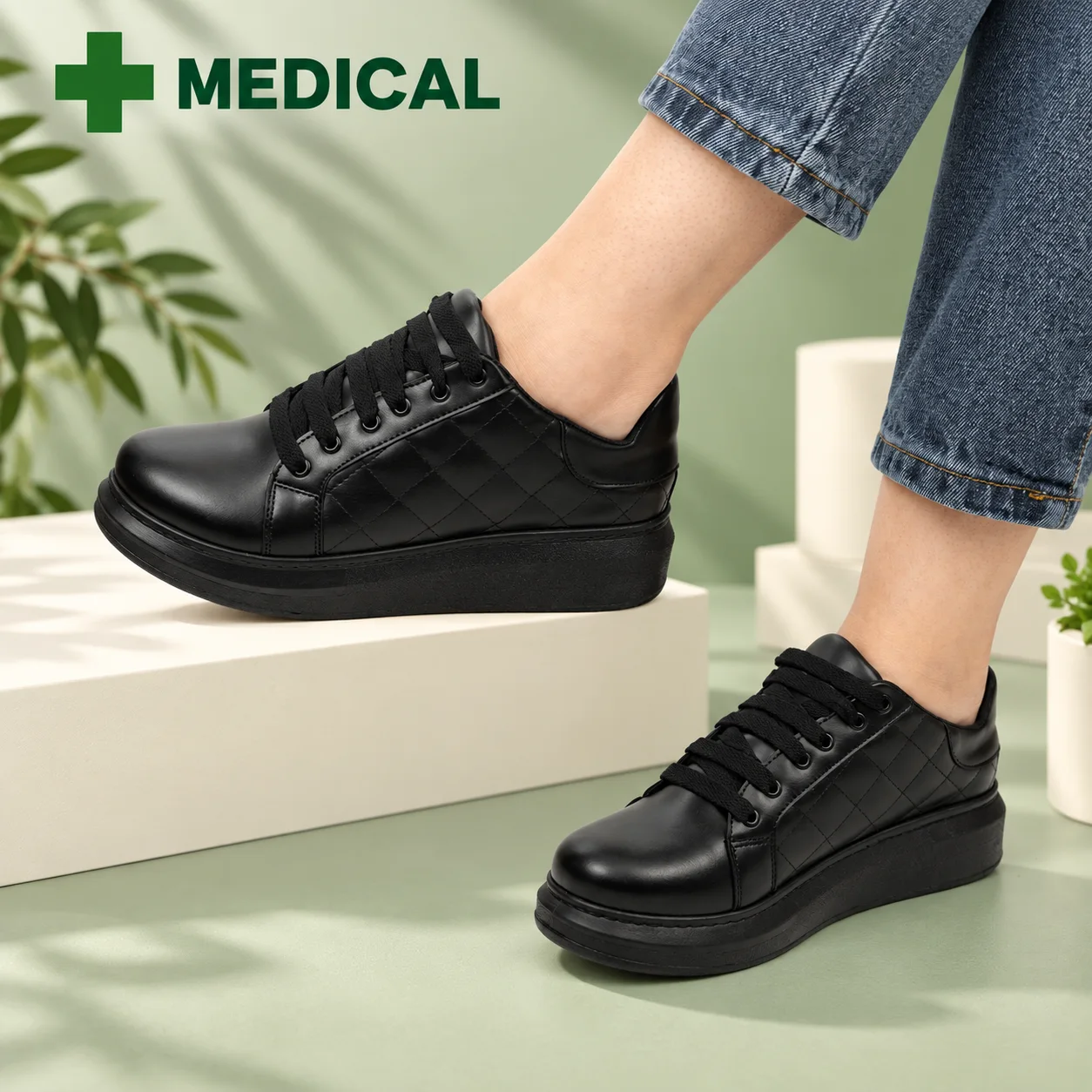 Chaussure En Cuir