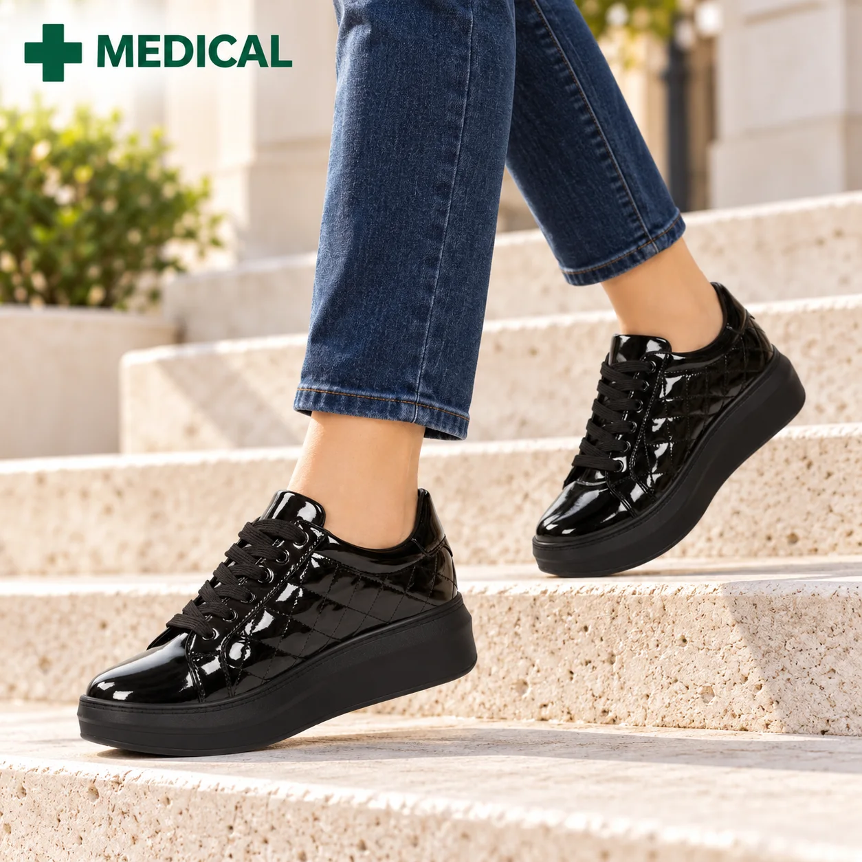 Espadrille En Cuir