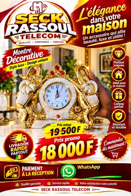 montr décoratif pour chambre