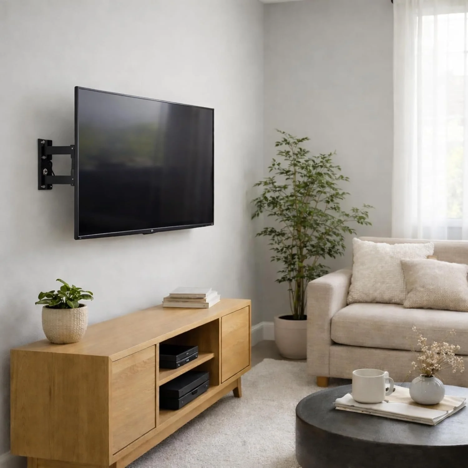 Support Mural TV Orientable et Inclinable : L'Expérience Visuelle Sur-Mesure