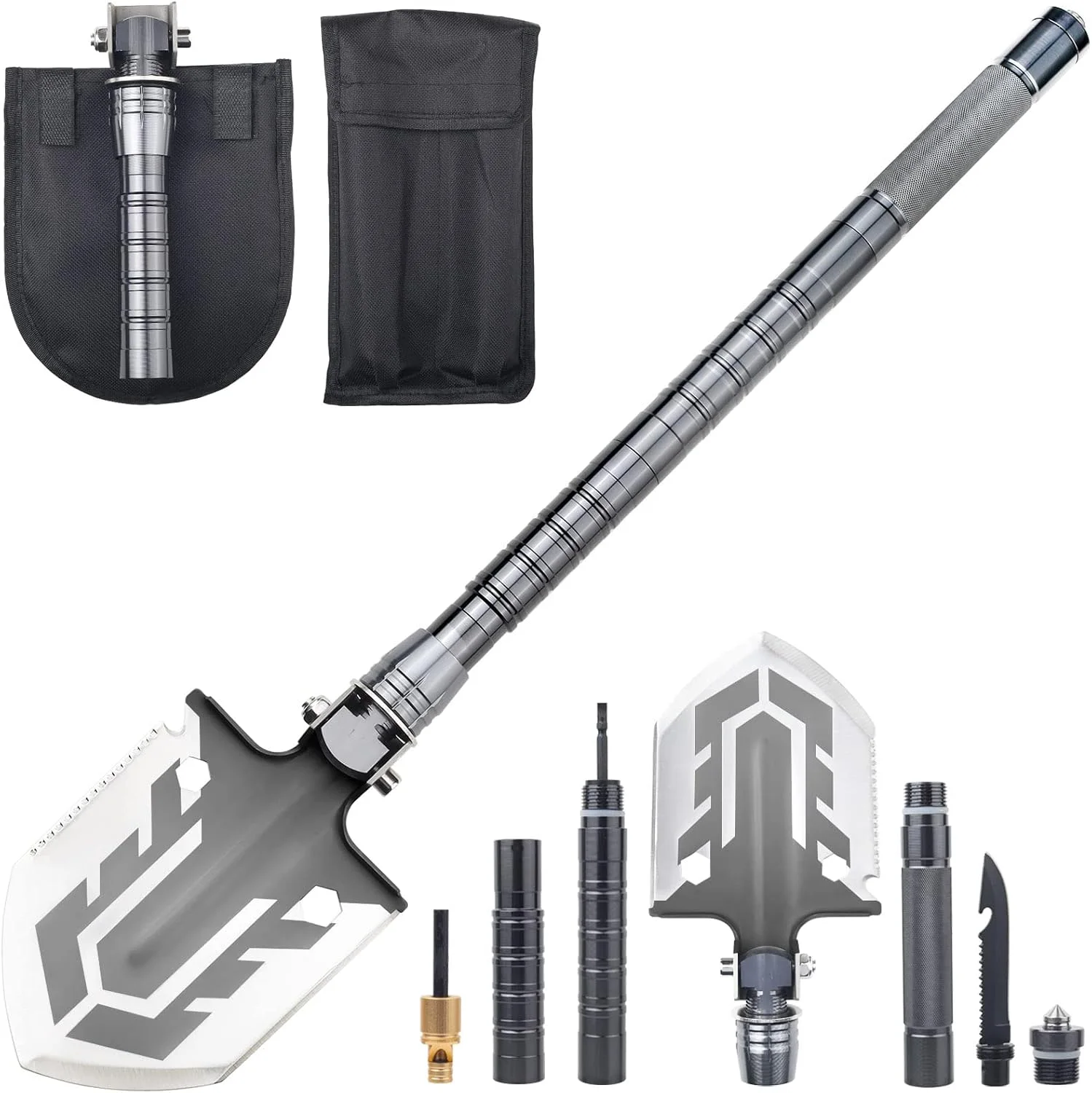 PELLE MULTIFONCTION TACTIQUE DE SURVIE 11-EN-1 PRO