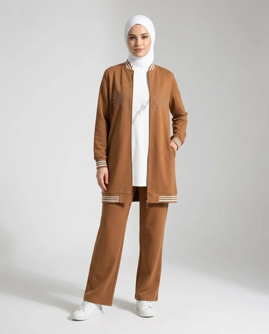 🧥 طقم نسائي عصري وأنيق