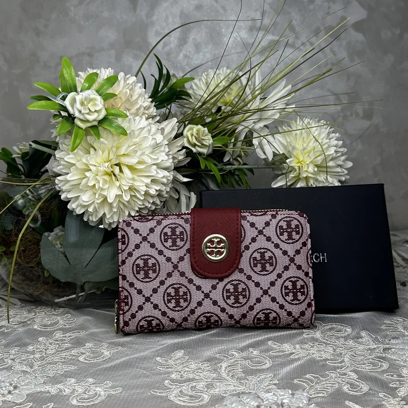 Portefeuille Grand Tory Burch T Monogramme