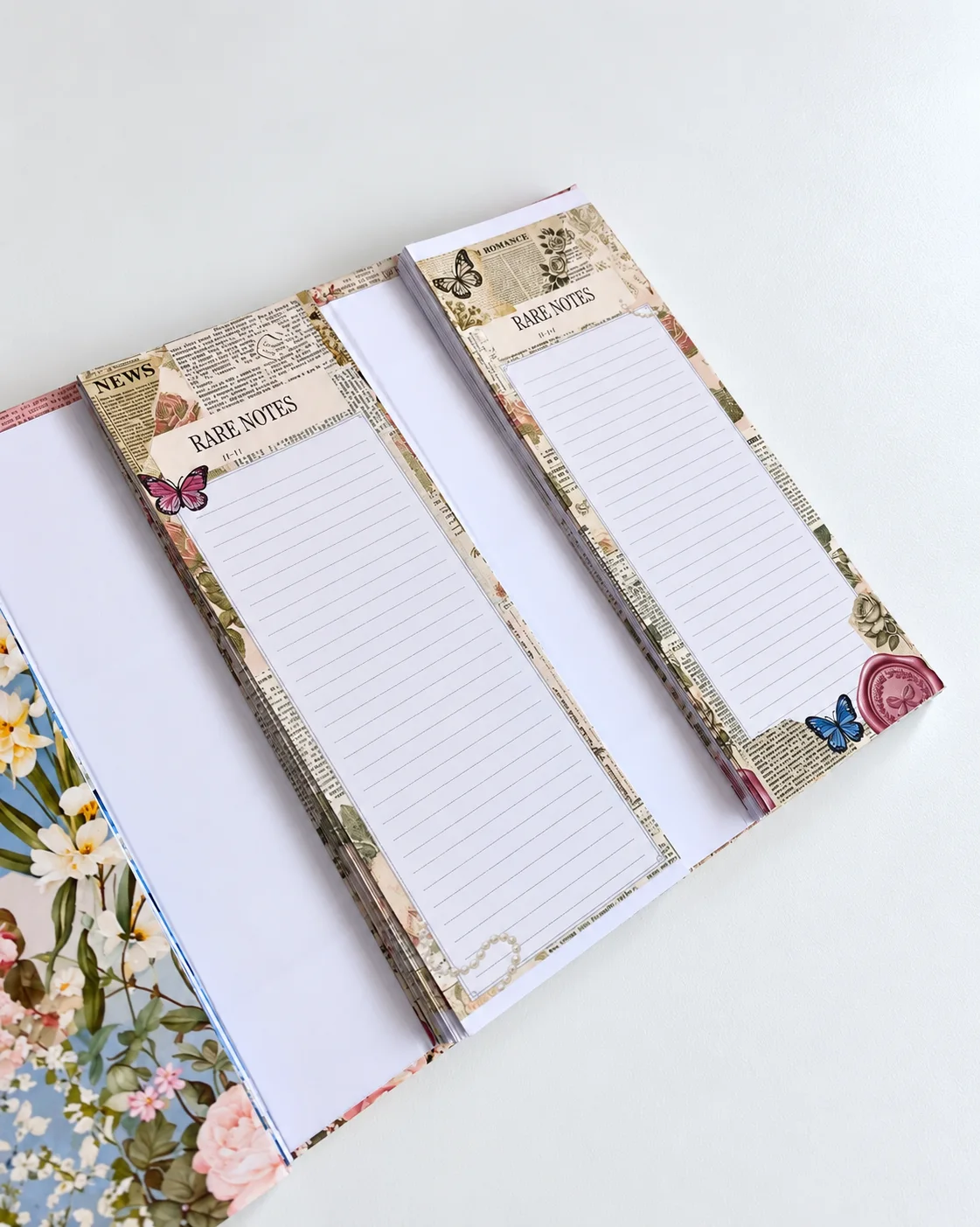 RARE NOTES — Carnet Floral A6 | 260 Pages Édition Élégante