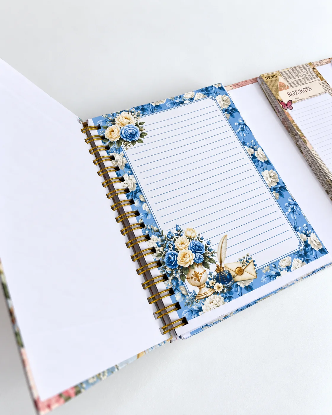 RARE NOTES — Carnet Floral A6 | 260 Pages Édition Élégante