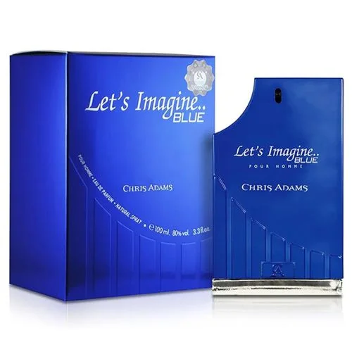 LET'S IMAGINE BLUE 100ml SPRAY PERFUME Pour Homme 100 ml