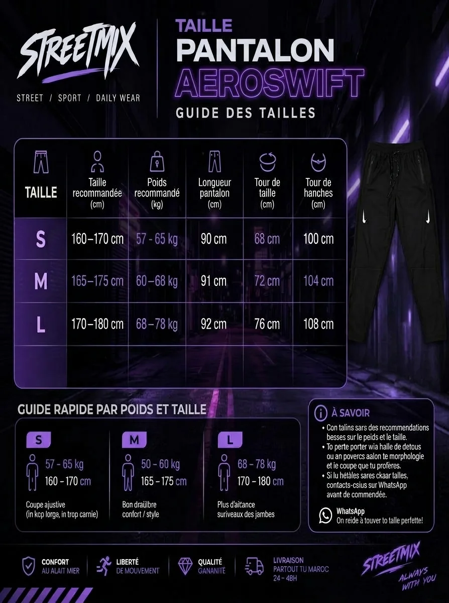 Pantalon Aeroswift
