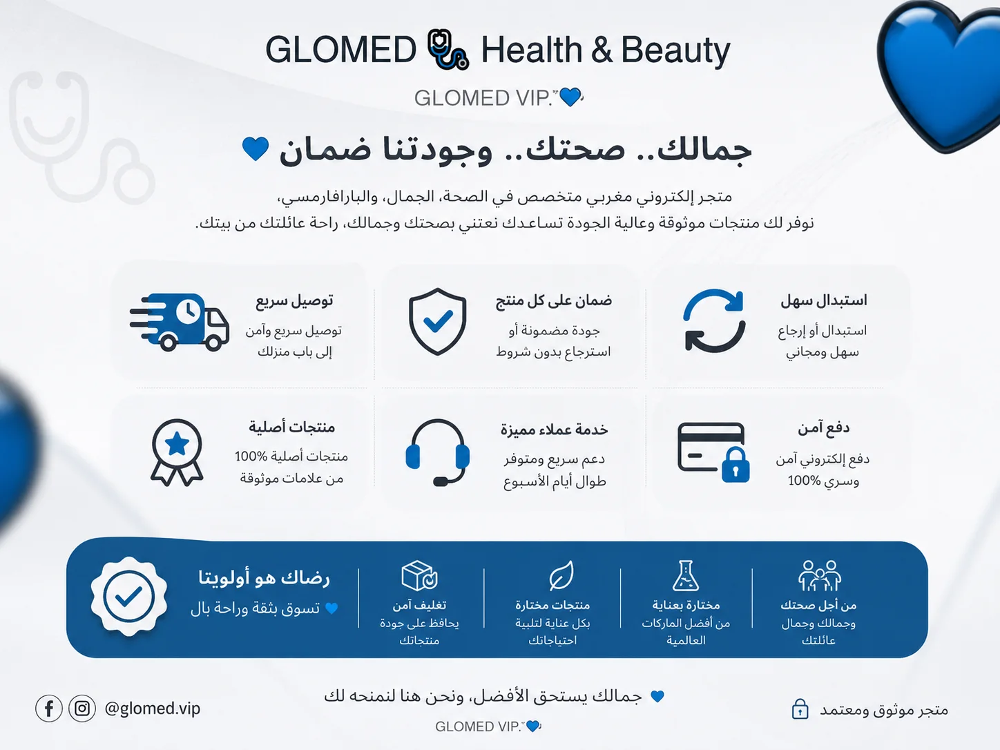 GLOMED 🩺 Health & Beauty