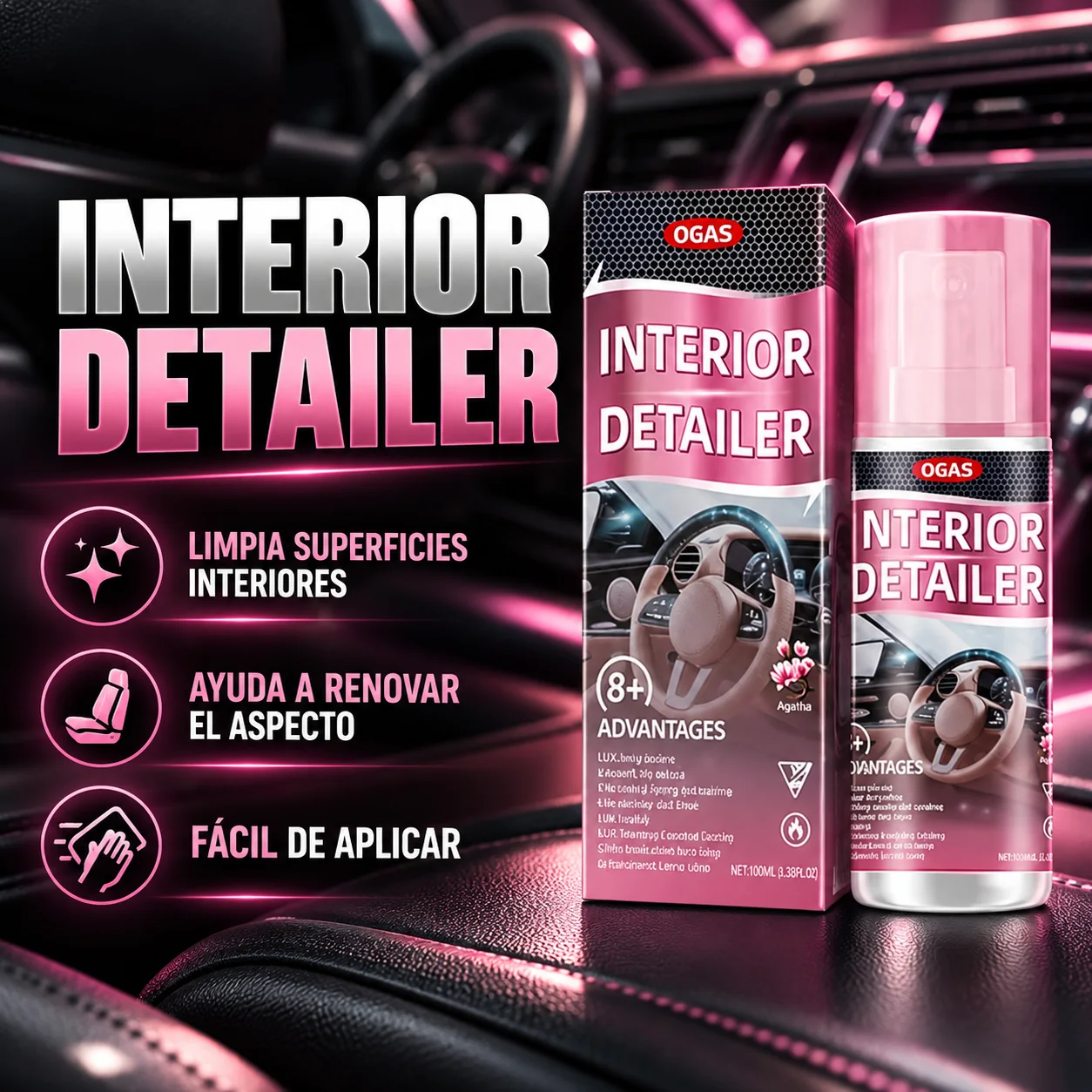Aerosol para el automóvil