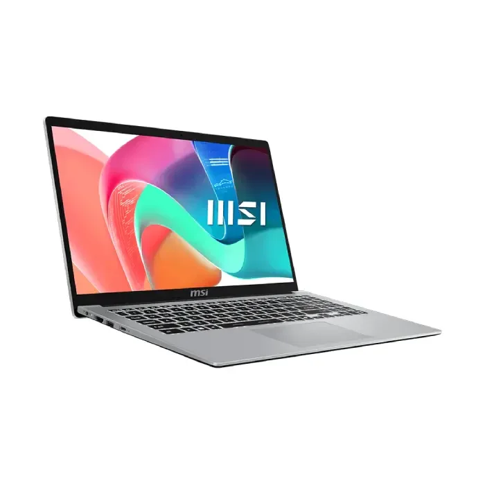 MSI Modern 15 F1MG Business Laptop Intel Core 5 120U 512GB SSD 8GB RAM 15.6" Urban Silver - لابتوب إم إس آي