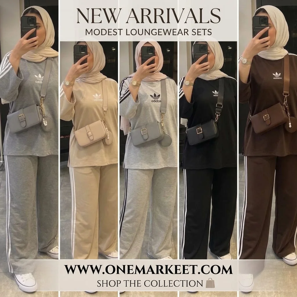 ✨ طقم قطني 🇹🇷 تركي أنيق ومريح ✨ADIDAS