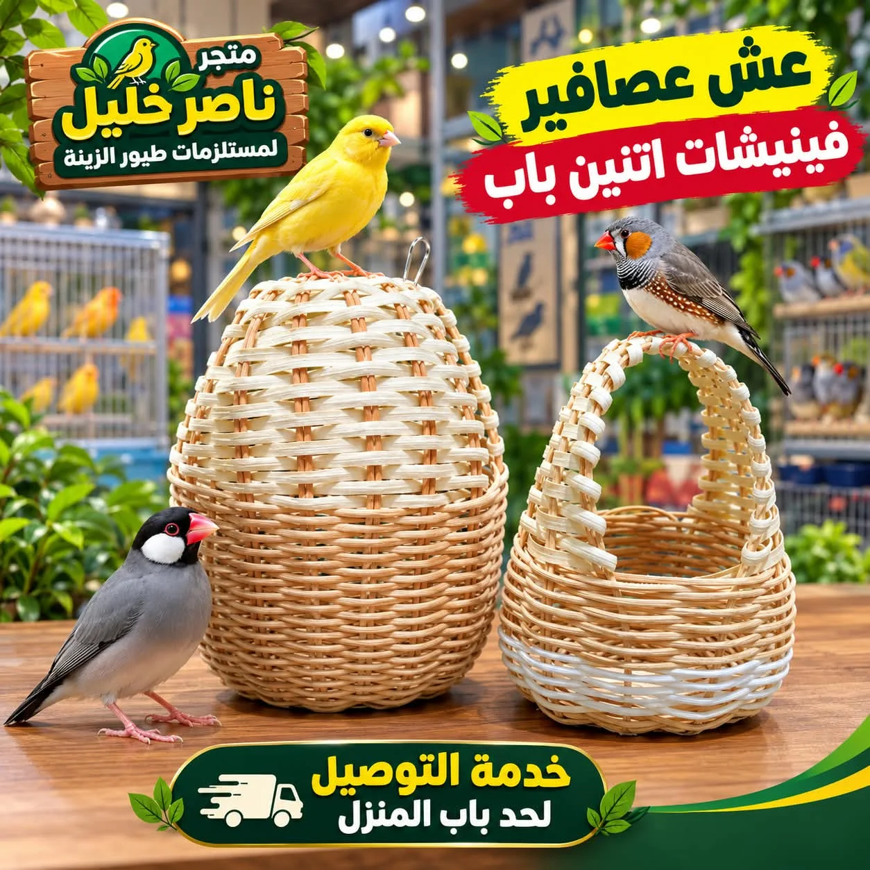 عش عصافير فنشات 2 باب