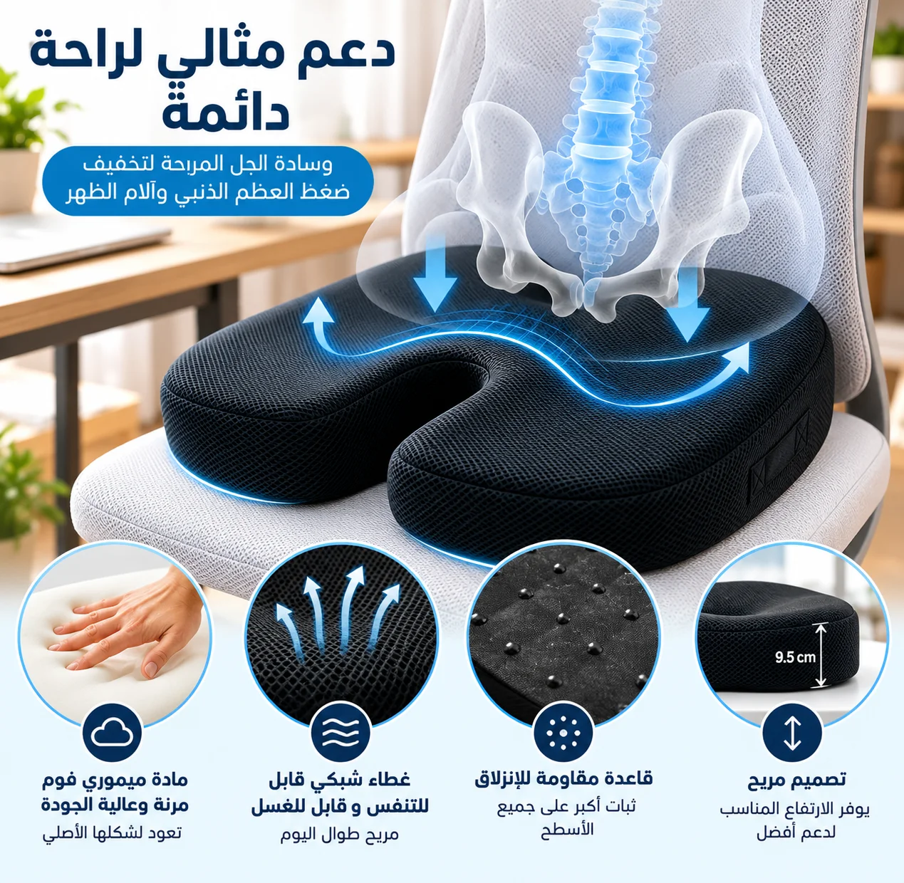 دعامة مثالية لراحة دائمة