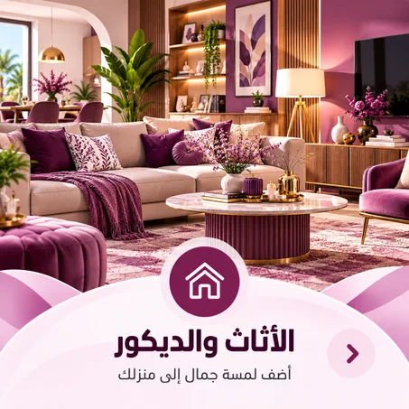 الاثاث و الديكور