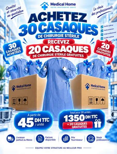 Casaque Chirurgicale Stérile Jetable