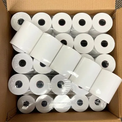 50 rouleau de papier thermique caisse balance 80 mm x 80mm