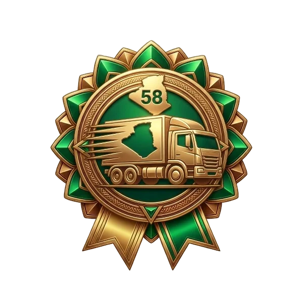 التوصيل السريع لـ 58 ولاية