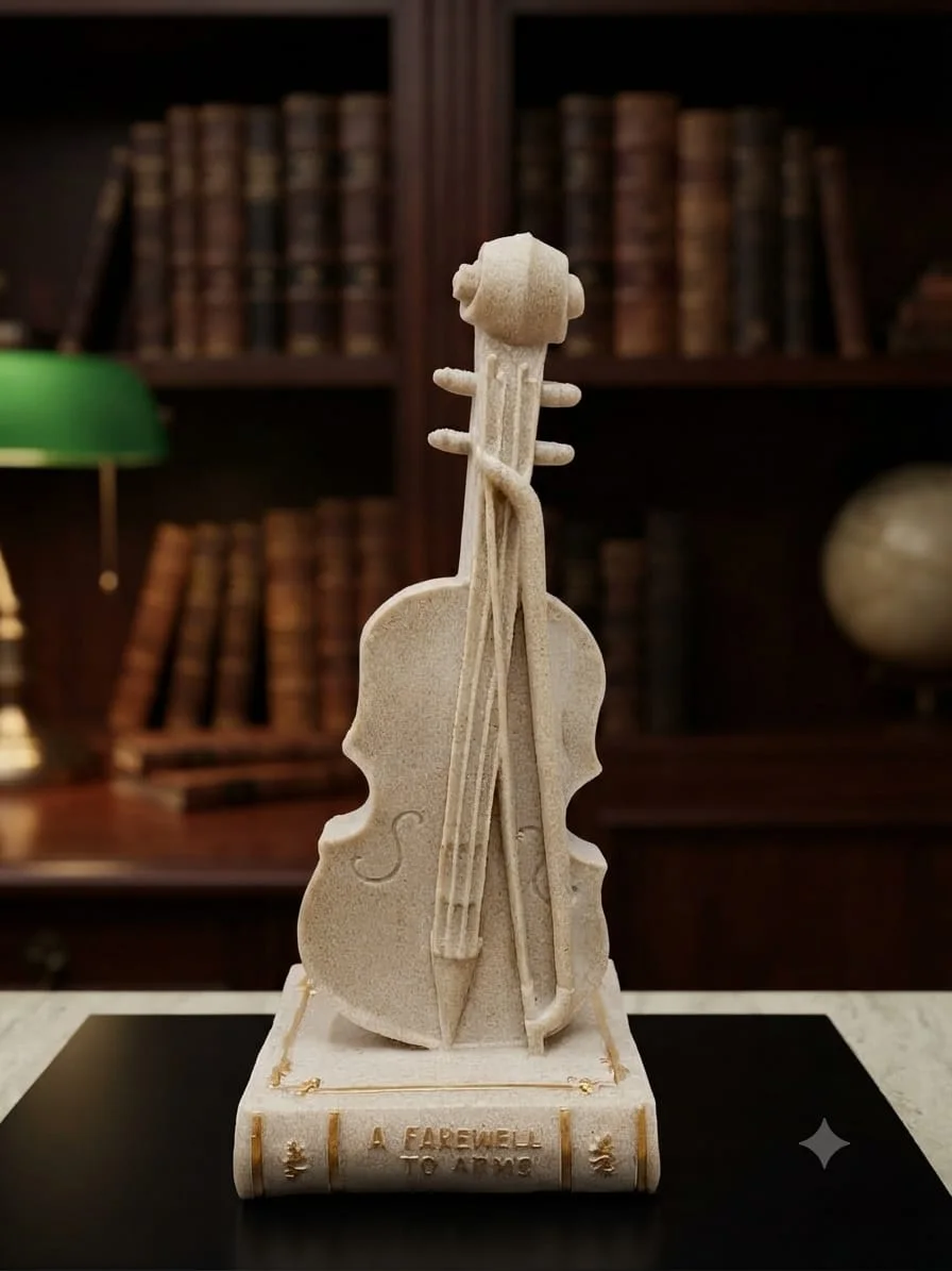 Statues Décoratives Instruments de Musique – Sculptures Saxophone & Violon