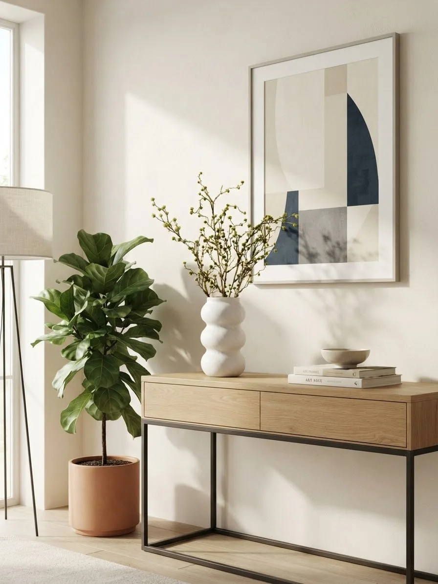 Vase en Céramique Design Torsadé – Décoration Intérieure Moderne