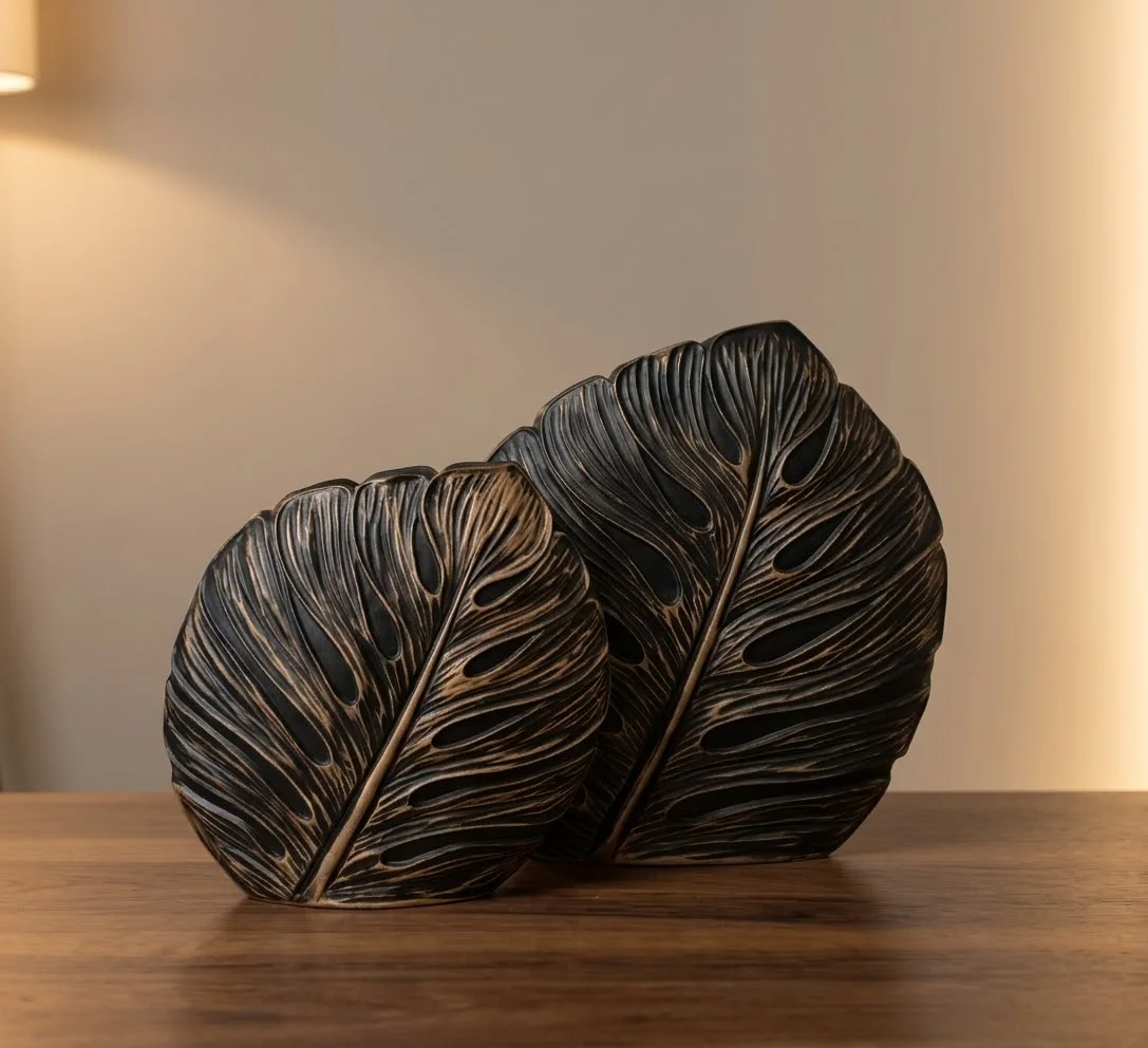 Duo de Vases Design Texturés – Décoration Intérieure Chic & Idée Cadeau