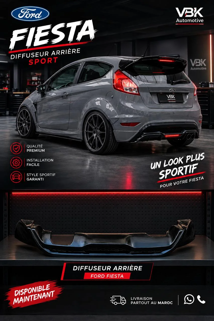 Diffuseur ST Ford Fiesta 2008/2019