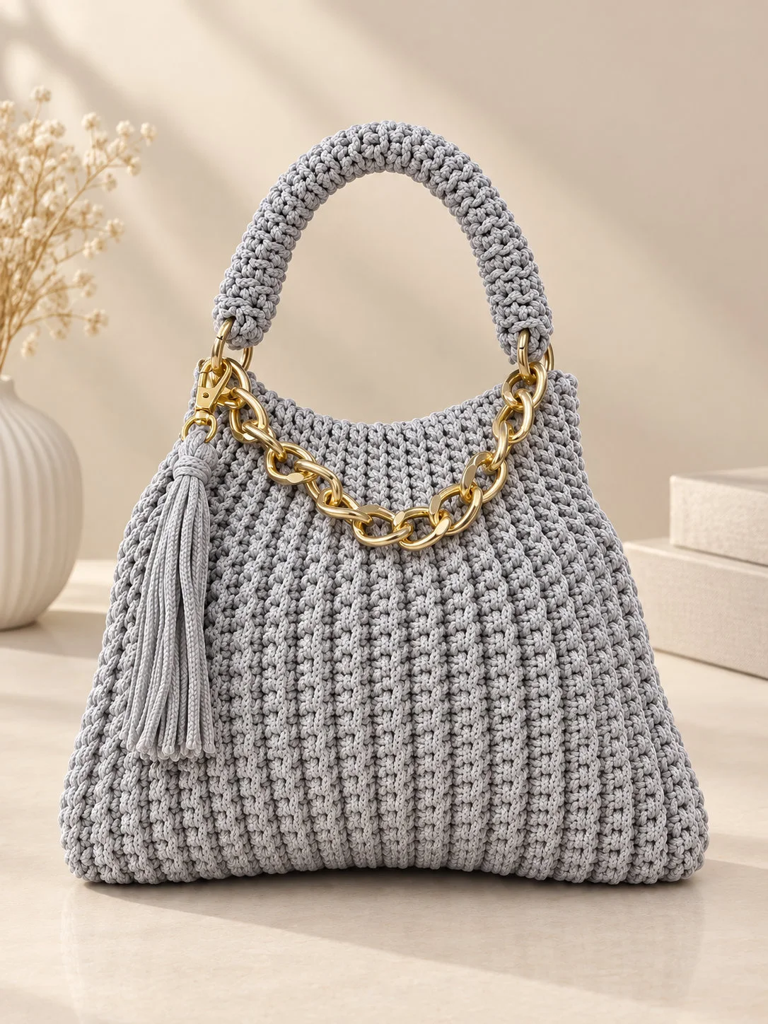 Sac en crochet fait main 👜✨ Élégant, tendance et unique