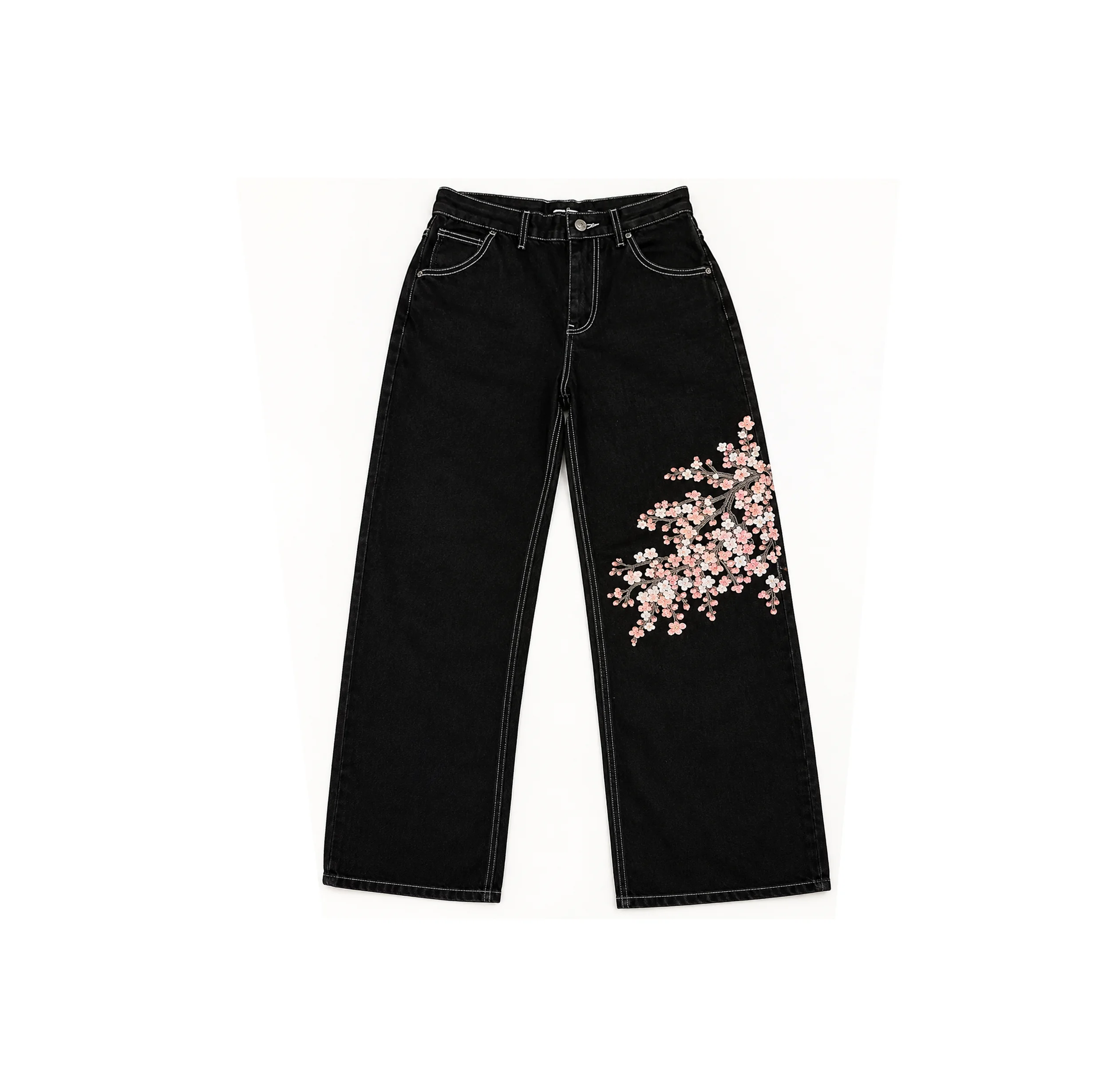ZENITH ORIGINAL — Black Blossom Jeans 🖤