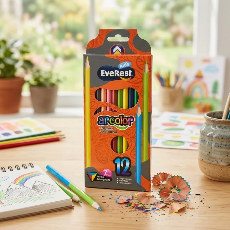 CRAYON DE COULEUR 12 GM EV1512L