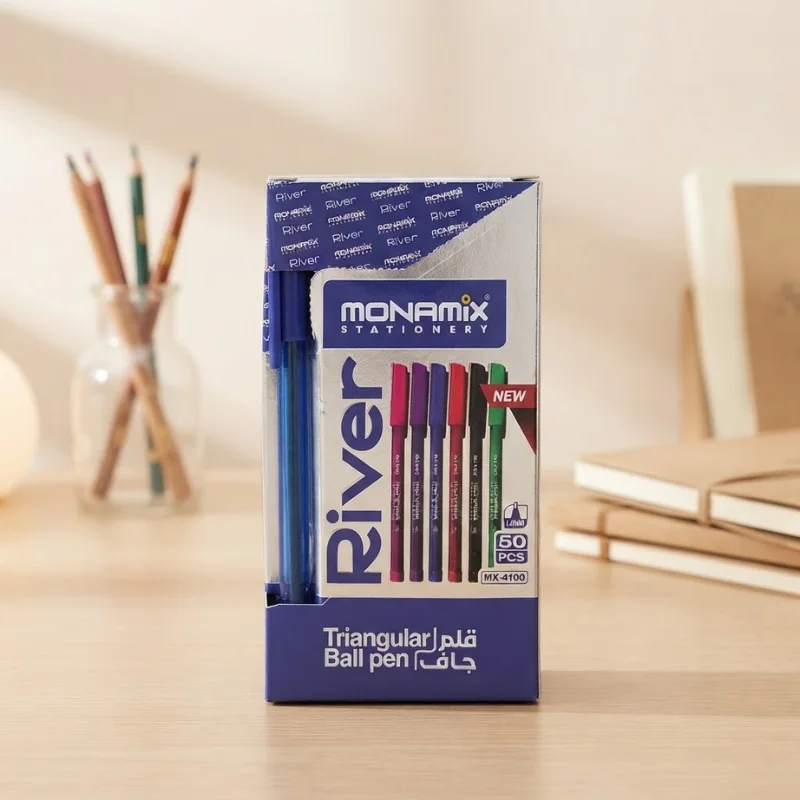 STYLO  BLEU 1MM RIVER MX-4100