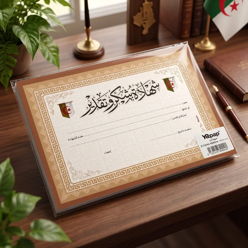 CARTE DIPLOME A4