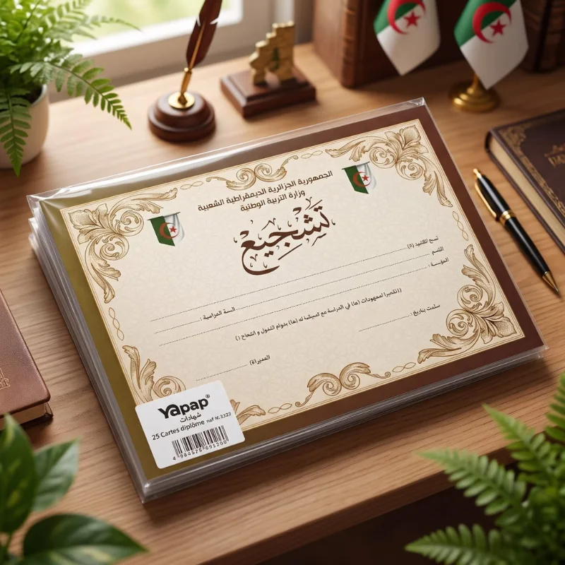 CARTE DIPLOME A4 25 pec