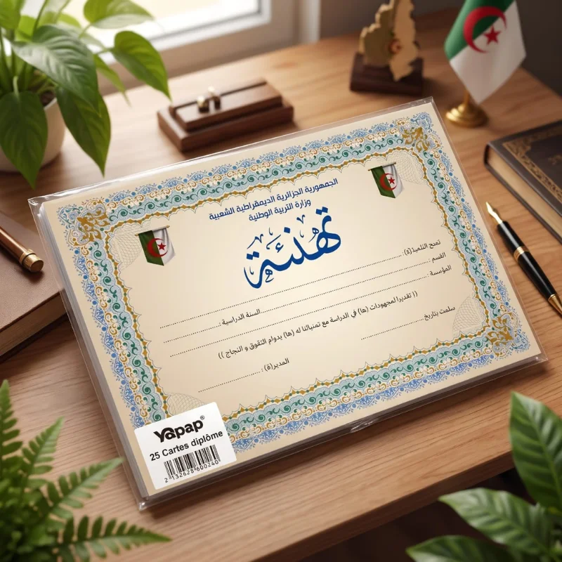CARTE DIPLOME A4 25 pec