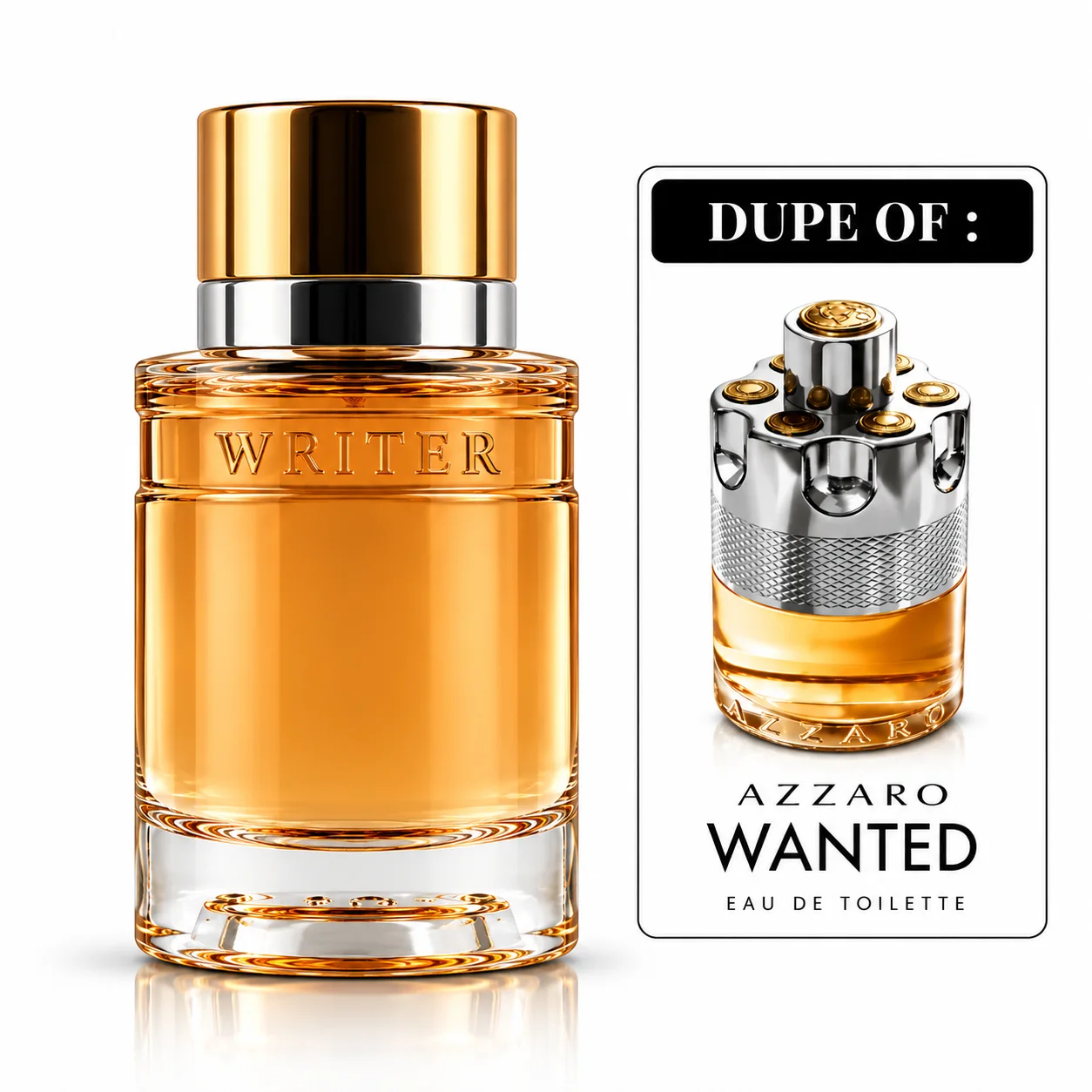 WRITER Gold 100 ml - Paris Bleu - Parfum Homme