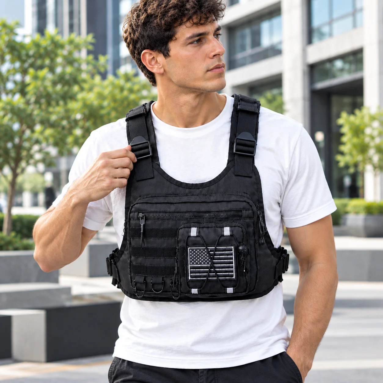 Sac Poitrine Multifonction Pratique  (CIV)