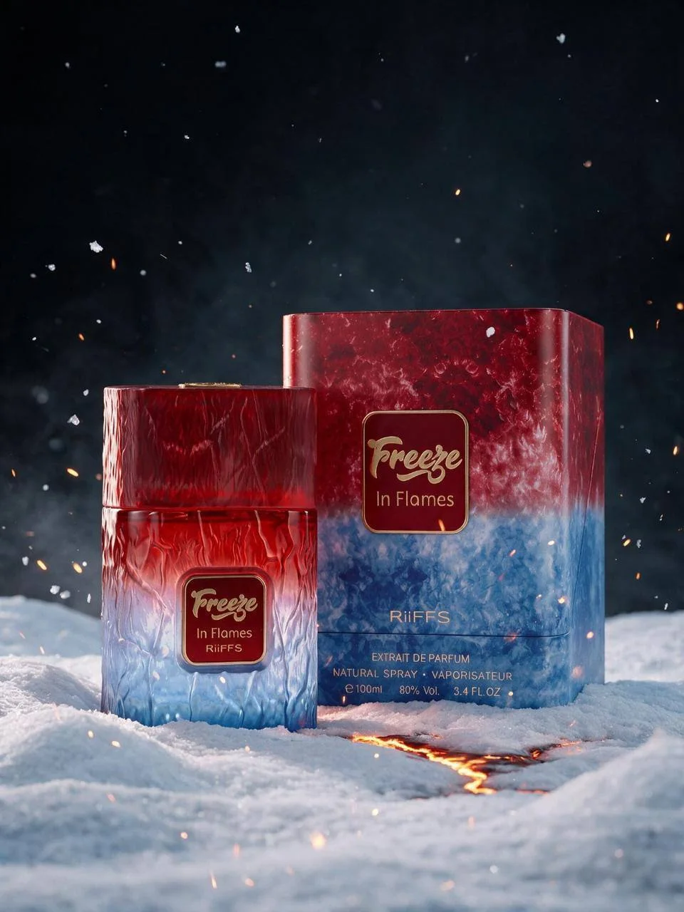 FREEZE IN FLAMES BY RIFFS 100ML