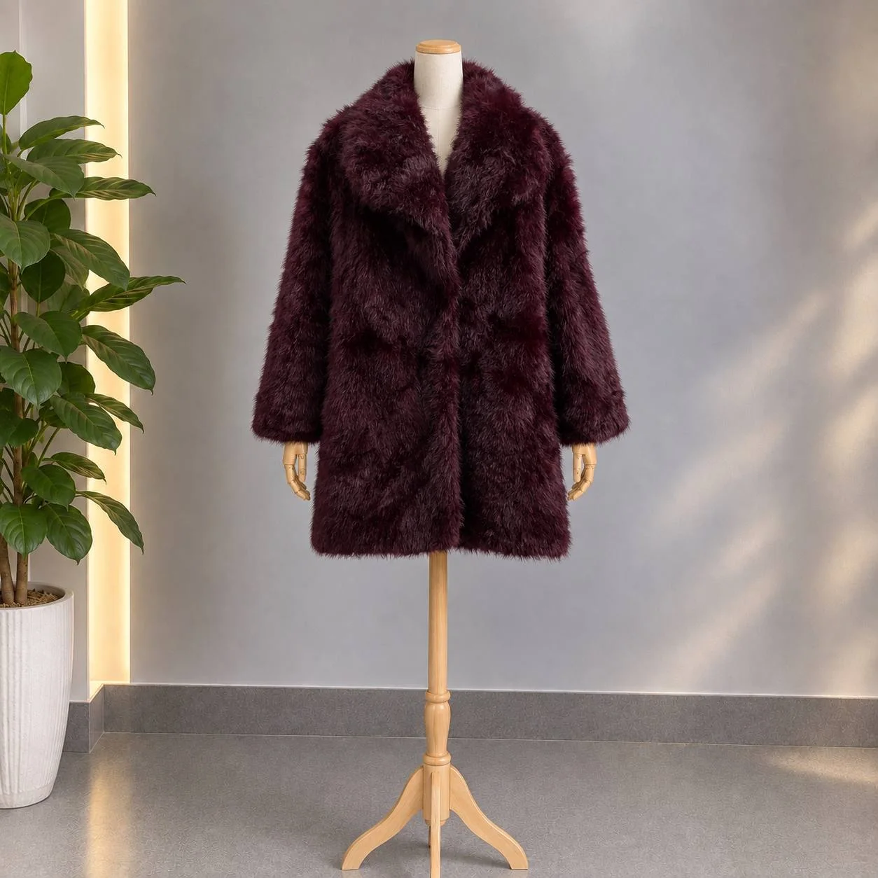 manteau fourrure