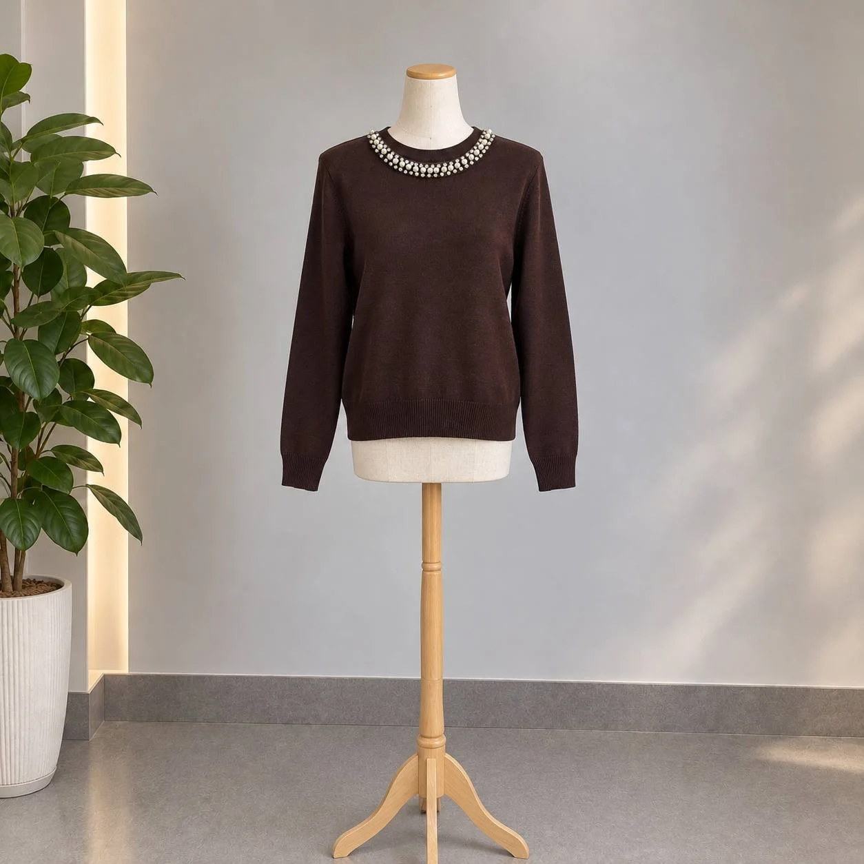 pull avec pierres